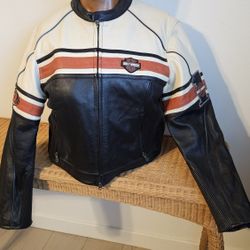 Almost Vintage Women's Harley Davidson Motorcycle Jacket