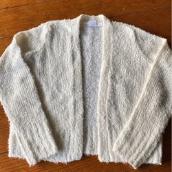 Gap Kids Girls Open Front Cardigan Sweater Size Medium