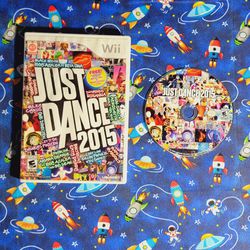 Just Dance 2015 Nintendo Wii Wii U Backwards Compatible Game & Case