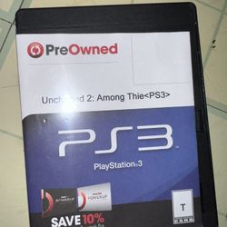 PS3 Game Uncharted 2