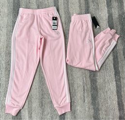 Adidas pink pants for girls size Large (14)