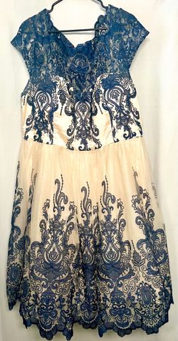 Plus size formal gown