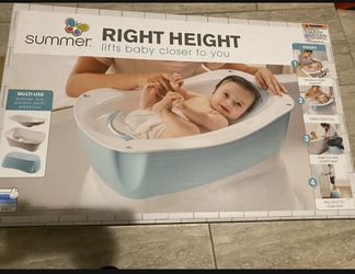 Summer Right Height White And Blue