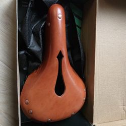 Bike Leather Saddle Seat