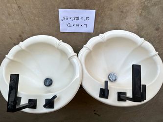 Over-mounted Sinks (set of 2) - $30 for both
