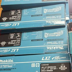 Makita new Grinder Brushless 