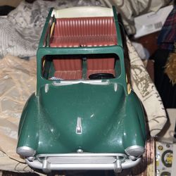 Sylvania Families Caravan Sm1 Ley Car And Pull Trailer