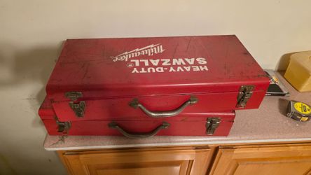 Milwaukee Sawzall Vintage Hard Case