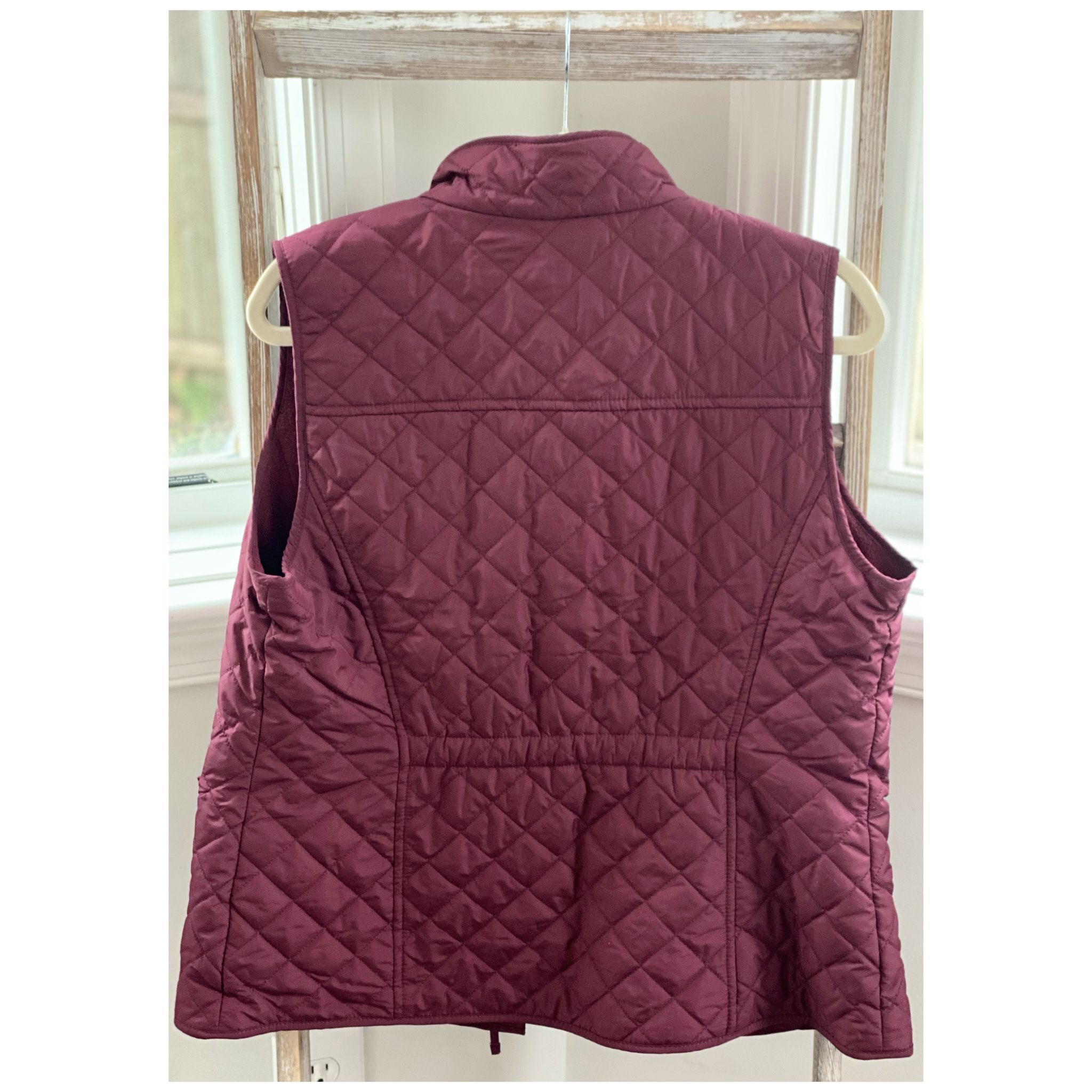 Talbots Quilted Vest Size Small