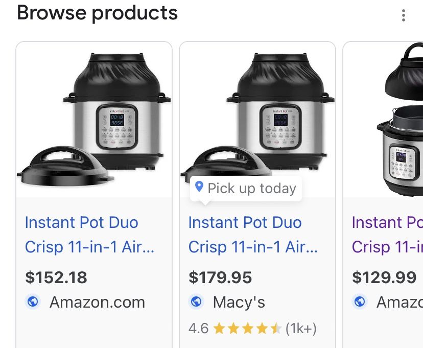 Air Fryer/Dual Chris 11 Functions Was A Display 