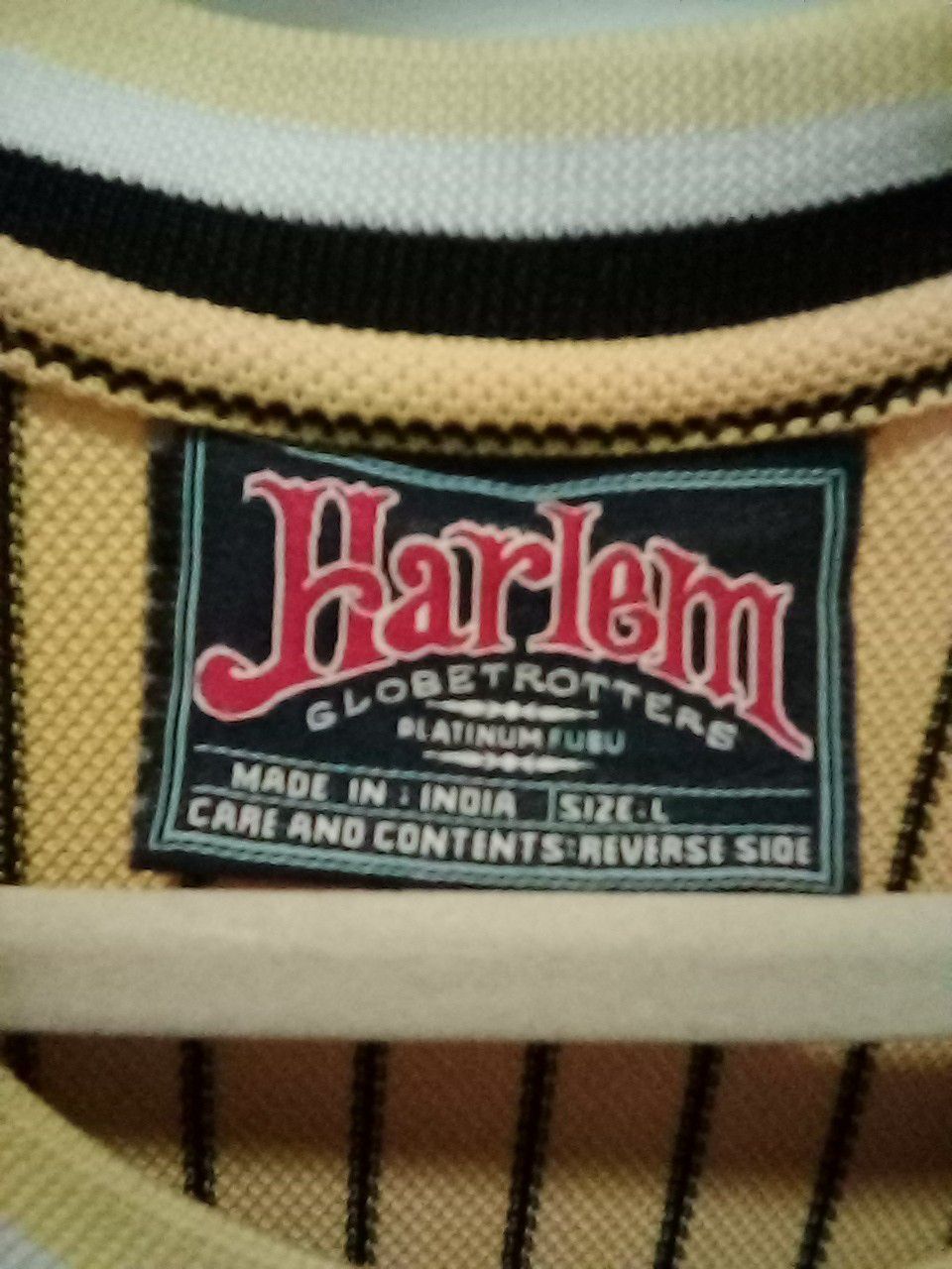 1927 Harlem Globetrotters PLATINUM FUBU Jersey