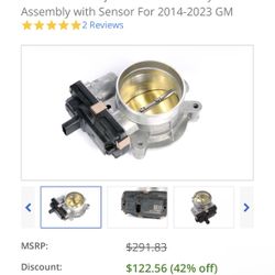 Fuel Injection Throttle Body Assembly with Sensor - GM (1(contact info removed))