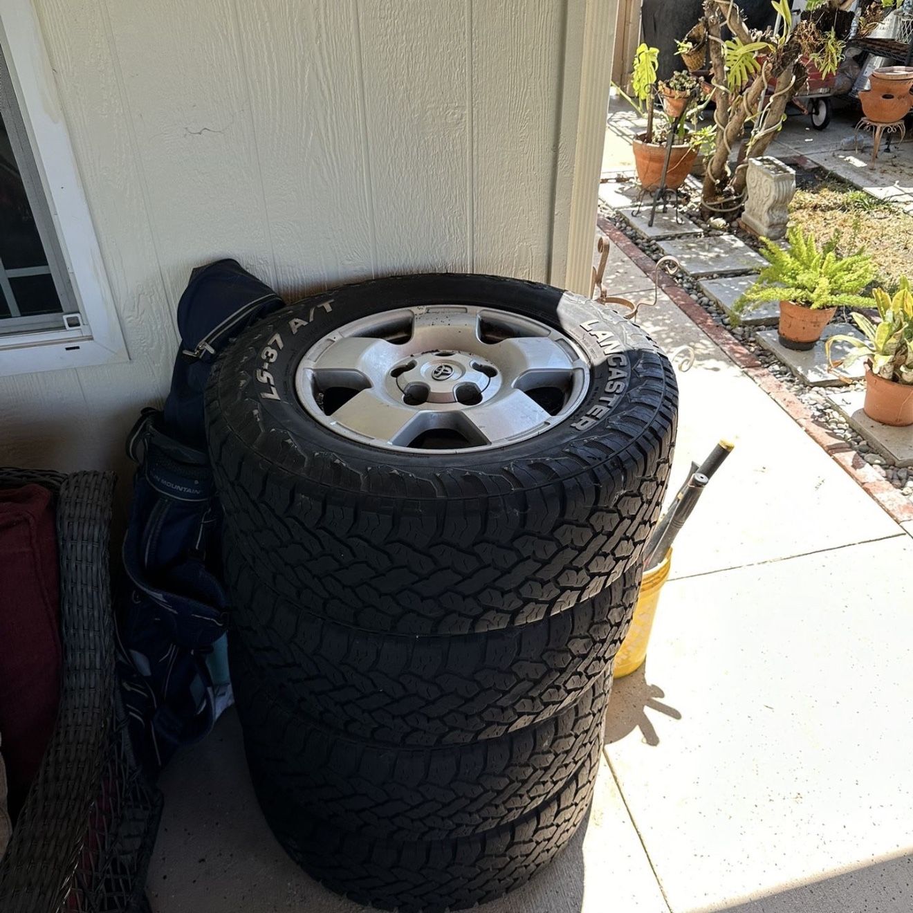Toyota Rims And All Terrain Tires 265 75 R18 for Sale in Anaheim, CA ...