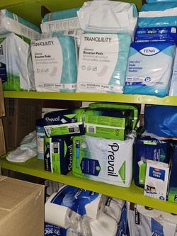Booster Pads, Diapers (Adult Size)