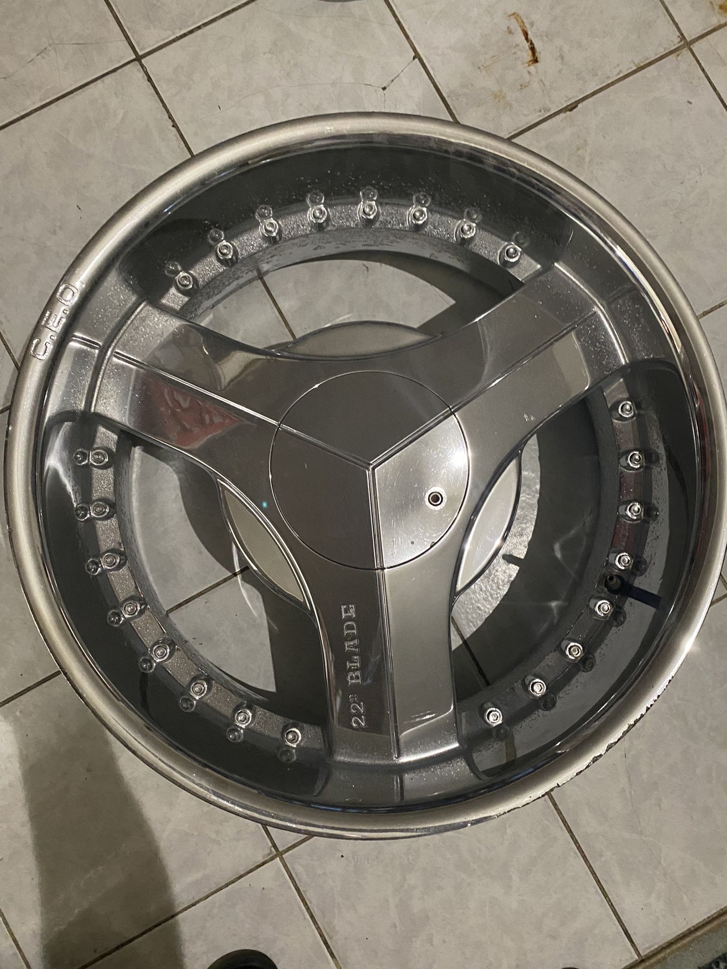 4 22inch CEO Blade Rims $500