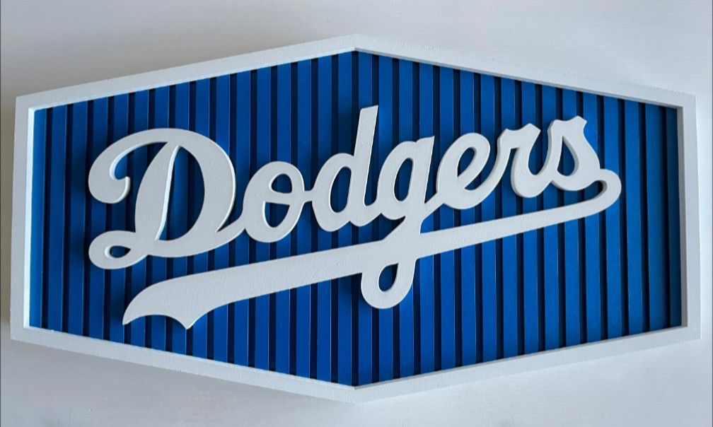 Dodgers Handmade Sign