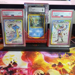 Pokemon 3 Slabs 