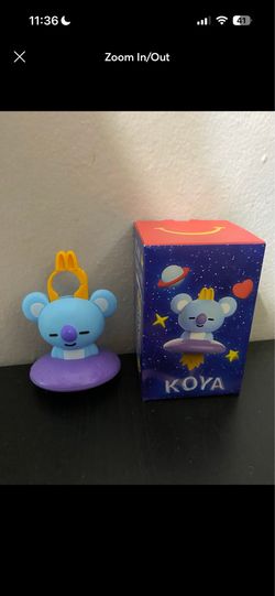 NIB McDonald’s BT21 BTS Happy Meal Toy - KOYA (RM)