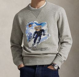 Polo Ralph Lauren Men's Bear Long-Sleeve Sweatshirt