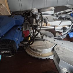 Kobalt 10-in 15-Amp Dual Bevel Sliding Compound Corded Miter Saw with Laser Guide