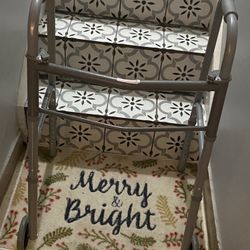 Guardian Grey Walker Roller -Barely Used! Adjustable legs - Pickup ONLY! 