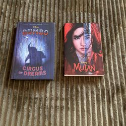 Disney Dumbo And Mulan Books