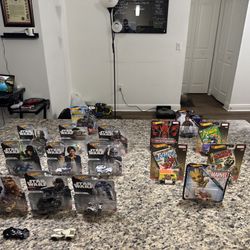 Star Wars And Marvel Hot Wheels Collection Lot