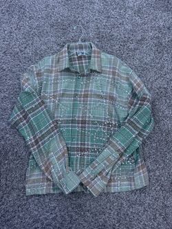 vale rhinestone flannel