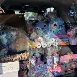 Stitch & Angel Bags Cups Keychains &more