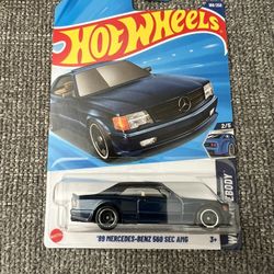 Hot Wheels Mercedes 560 SEC AMG – Brand New | 1989