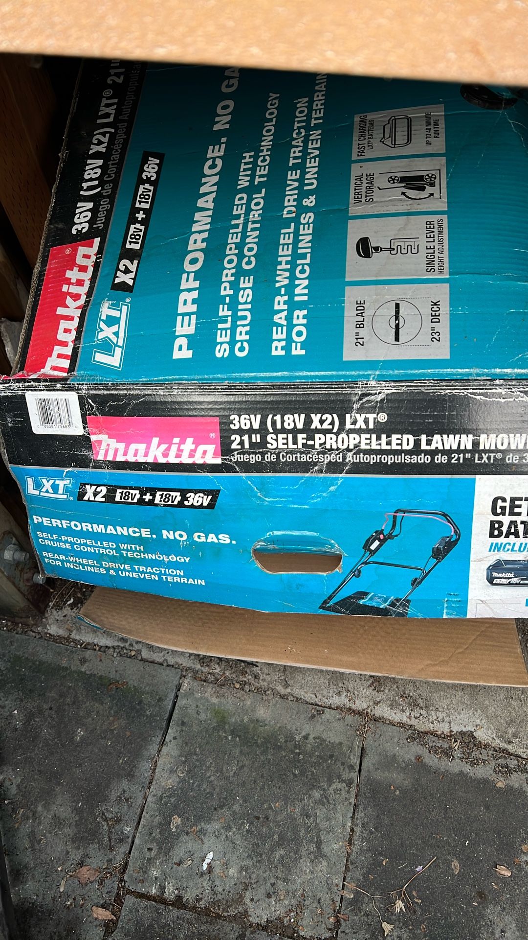 Makita 21” Lawn Mower Self Propelled