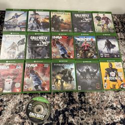 Xbox One Games Lot