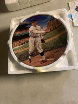 Walter Johnson 8” Plate