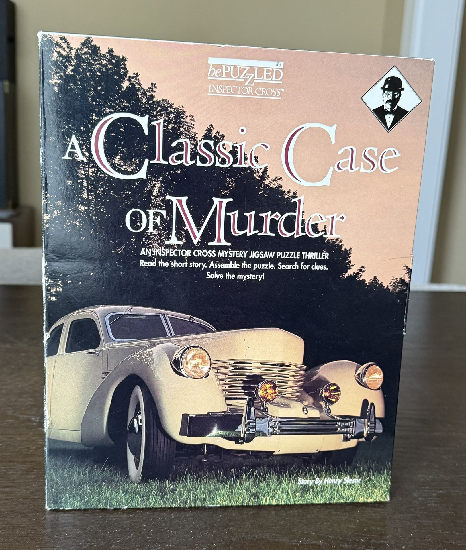 A Classic Case Of Murder 1000 Piece Mystery Jigsaw Puzzle
