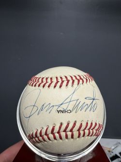 Ron Santo Signed Baseball