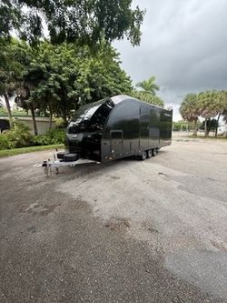 Brian James 8.5 x 20 Race Transporter 7 Enclosed Trailer 7k