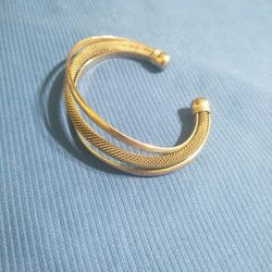 Vintage Silver Cuff Bangle 