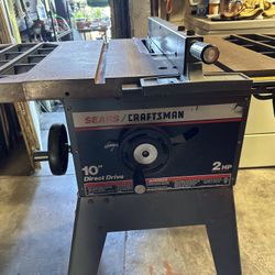 Table saw 10" Craftsman