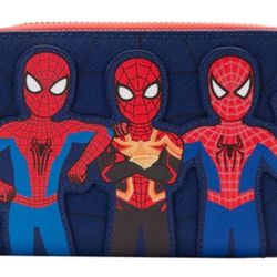 Loungefly Spider-Man I Love You Guys Zip Around Wallet