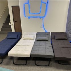 Brand New Stylish Folding Sofa Bed, 4 in 1 Daybeds Ottoman Chair Lounge Couch We Deliver With Extra Charge
