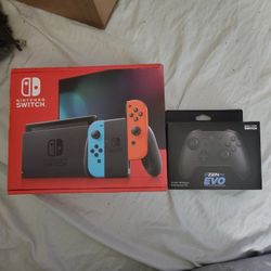 Brand New Nintendo Switch With Extra Controller 