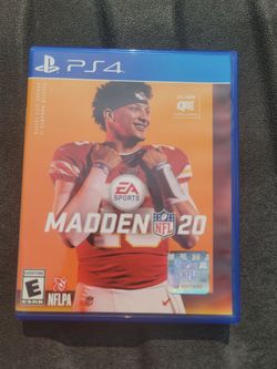 Ps4 madden 20