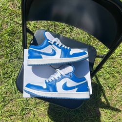 Wmns Size 9.5 Air Jordan 1 Low ‘Marina Blue’