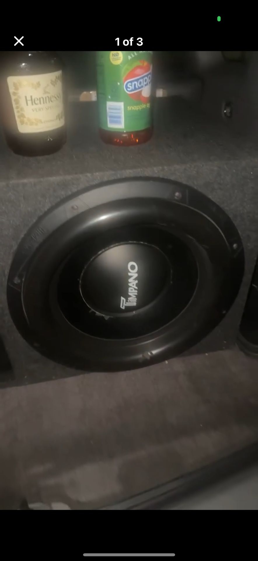 Timpano Subwoofer 2500w And 3k Power Bass Amp