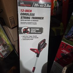 Weed wacker/edger. Battery and charger included