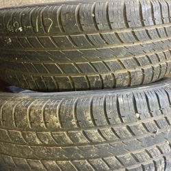 235-60-17 Pair Tires 