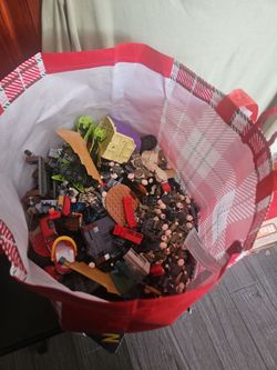 Bag of legos.