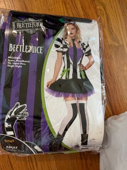 Beetlejuice ladies costume Large