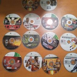 Scratched Xbox 360 Games Bundle 