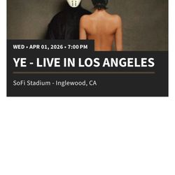 Kanye West Tickets Live In Los Angeles 